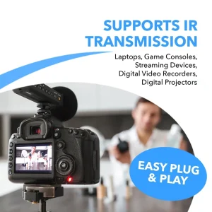 4K@60hz 1x2 HDMI™ Extender Splitter (Loop, IR) - 230ft (cat6) (UHD12-IPC230-K) - view 6