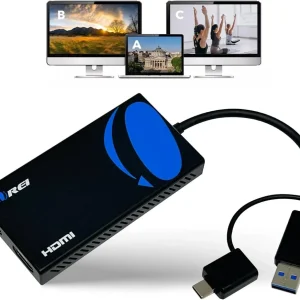 SplitExtend® USB to HDMI Dual Display Adapter-USBC2HDMI2