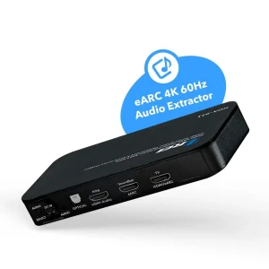 Dual HDMI eARC Audio Extractor 4K@60Hz with Optical Port & 3.5mm jack, 18Gbps bandwidth (HDA-931) - view 11