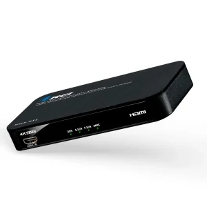 Dual HDMI eARC Audio Extractor 4K@60Hz with Optical Port & 3.5mm jack, 18Gbps bandwidth (HDA-931) - view 2