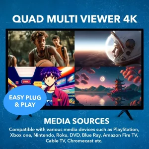 4K@60hz 4x2 HDMI™ Matrix (Seamless, Audio Extract, MultiView)-UHD-402MV - view 6
