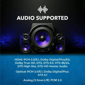 4K@60hz 4x2 HDMI™ Matrix (Seamless, Audio Extract, MultiView)-UHD-402MV - view 8