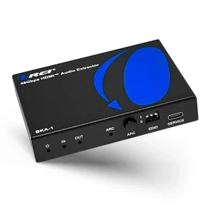 8K HDMI™ or eARC Audio Extractor (3.5mm, Optical)-BKA-1
