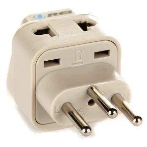 Switzerland Travel Adapter - 2 in 1 - Type J - Compact Design (DB-11A)