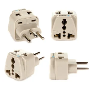 Switzerland Travel Adapter - 2 in 1 - Type J - Compact Design (DB-11A) - view 3