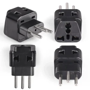 Switzerland Travel Adapter - 2 in 1 - Type J - Compact Design (DB-11A) - view 6