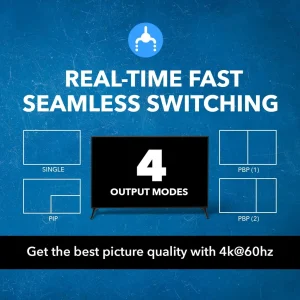 4K@60hz 2-port HDMI™ Seamless Switch w/ Multi Viewer (Audio Extract)-UHD-201MV - view 8
