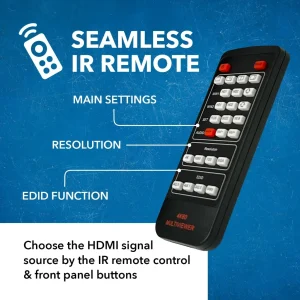 4K@60hz 2-port HDMI™ Seamless Switch w/ Multi Viewer (Audio Extract)-UHD-201MV - view 9