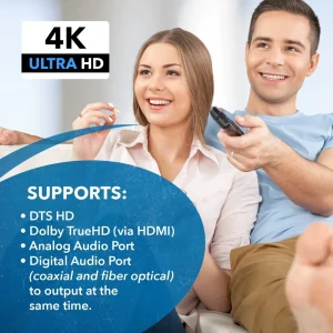 4K HDMI Audio Decoder & Downmixing w/ eARC Extract-HDA-939 - view 6