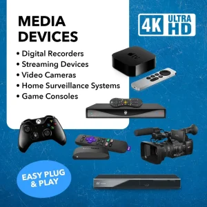 4K@60hz 1x2 HDMI™ Extender Splitter - 115ft (cat6)-UHD12-EX115-K - view 3