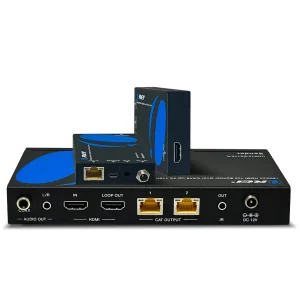 4K@60hz 1x2 HDMI™ Extender Splitter - 115ft (cat6)-UHD12-EX115-K - view 9
