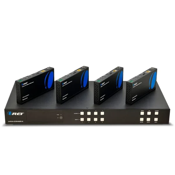 4K HDBaseT 4x4 HDMI™ Extender Matrix (Loop) - 400ft (cat6)- (UHD44-EXB400R-K)