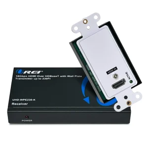 4K HDBaseT HDMI™ Extender with Wall Plate (TX) - 230ft (cat6)-UHD-WPE230-K
