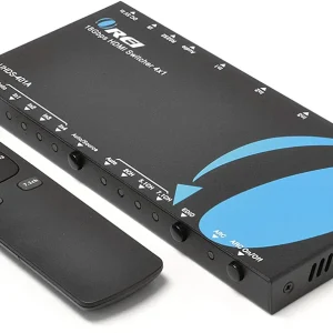 4K@60Hz 4-port HDMI™ Switch (Audio Extract) (UHDS-401A-O)