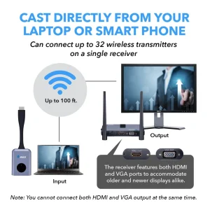 1080p Wireless HDMI™ Extender - 100ft-WHD-PRO1T-K - view 2