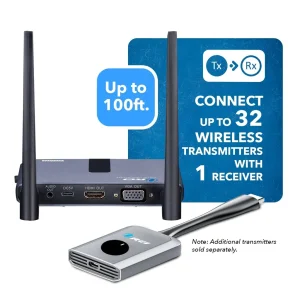 1080p Wireless HDMI™ Extender - 100ft-WHD-PRO1T-K - view 4
