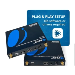 4K@60hz Wireless HDMI™ Extender (Loop, IR) - 165ft (WUHD-165-K) - view 2