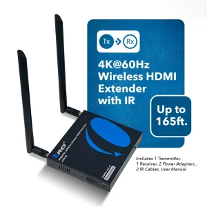 4K@60hz Wireless HDMI™ Extender (Loop, IR) - 165ft (WUHD-165-K) - view 8
