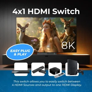 8K 4-port HDMI™ Switch-BK-401S - view 8