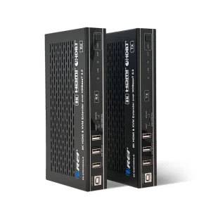 8K HDBaseT 3.0 HDMI™ Extender (Loop, USB, eARC, LAN) - 330ft (cat6) (BK-EXB330EAU-K)