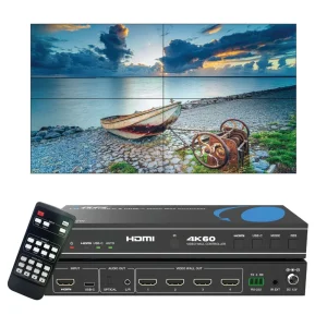 4K 1-In-4-Out USB-C & HDMI™ Video Wall Controller (Audio Extract)-UHD-14VW