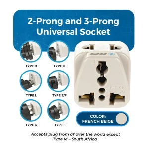 Australia, China Travel Adapter - 2 in 1 - Type I - Compact Design (DB-16) - view 4