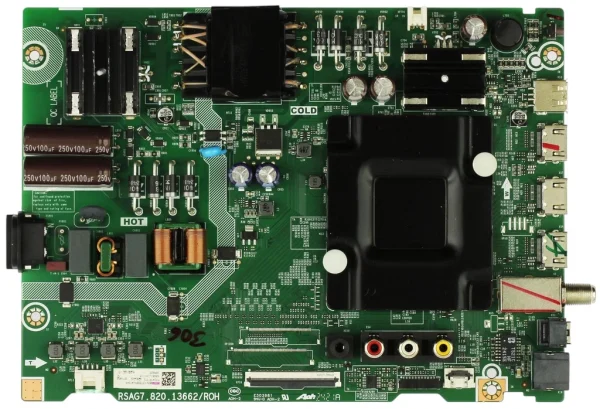357344 Hisense Main Board / Power Supply for 58R6E5
