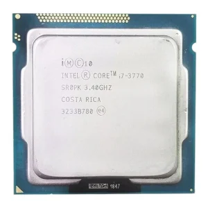 Intel Core i7-3770 SR0PK Quad Core 3.40GHz 5.00GT/s DMI 8MB L3 Cache Socket FCLGA1155 Desktop Processor