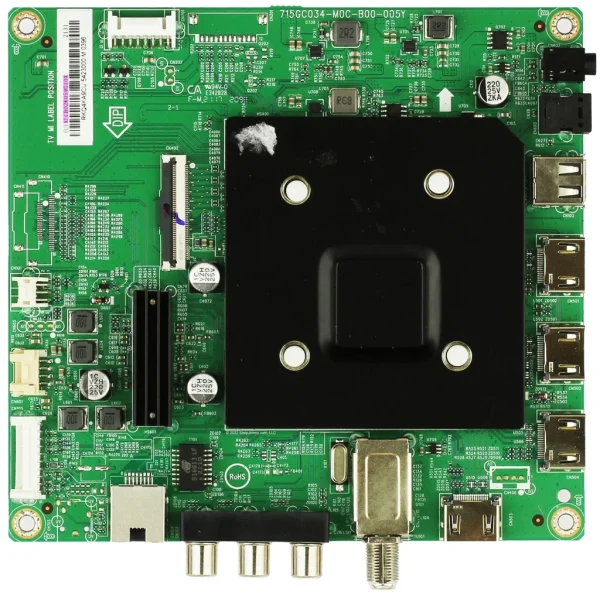 Insignia 756TXLCB02K059010X Main Board for NS-50F501NA22 REV.A