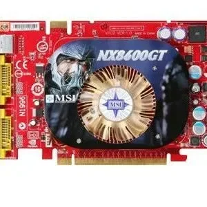 NX8600GT-T2D256E-OC MSI 256MB GeForce 8600 GT GDDR3 PCI Express Graphics Adapter