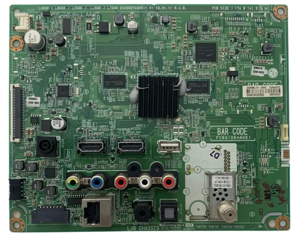 LG EBR82570302 Main Board for 32LH570B-UC.AUSWLJM 32LH570B-UC.BUSWLJM