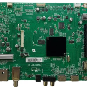 Vizio 756TXHCB02K0190 Main Board for D43F-F1 (LTTWVNNT / LTMWVNYU Serial)