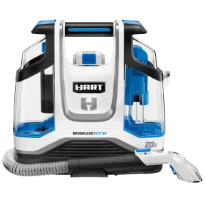 HART 20-Volt Cordless Carpet & Upholstery Spot Cleaner with (1) 20-Volt 4Ah Battery, HPSP25B (Damaged Box)