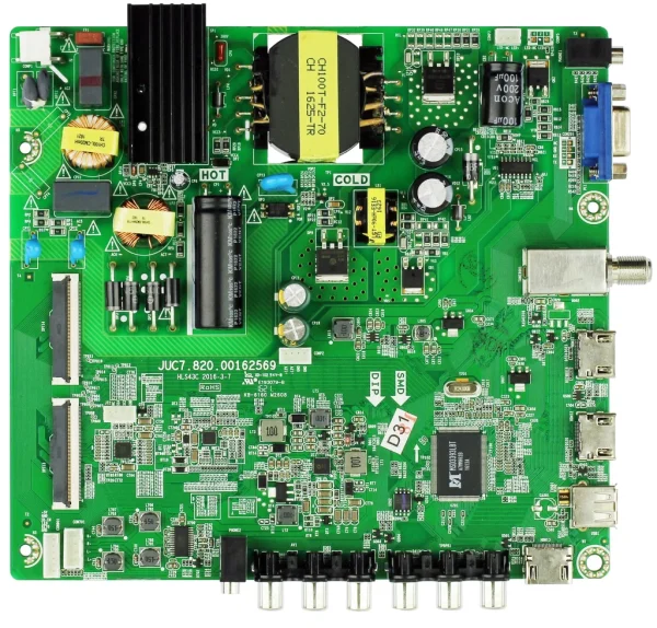 RCA 50G850152608-A1 Main Board/Power Supply for LED50E45RH (SEE NOTE)