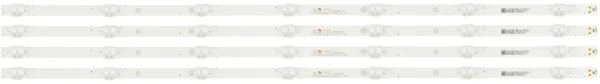 Vizio 303HX430041 HFSX43D07-ZC56AG-04 LED Backlight Strips (4) D43F-J04
