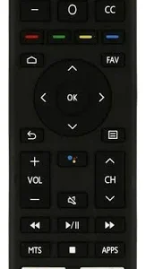 Hisense 285119 Netflix YouTube Tubi Prime Video Dinsey+ Remote Control -- New 65A6G