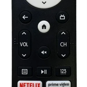 Hisense 299843 Netflix YouTube Tubi Prime Video Disney+ Remote Control -- New