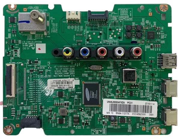 Samsung BN94-11017A Main Board for UN48J5000AFXZA (Version ED04)