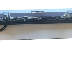 LG OLED65E7P-U TV Stand/Base with Speaker, IR Sensor, and Power Button assembly.