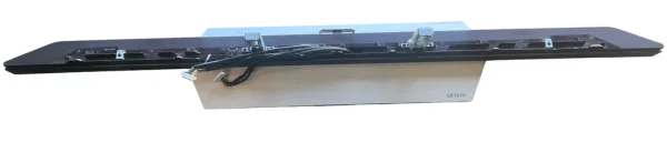 LG OLED65E7P-U TV Stand/Base with Speaker, IR Sensor, and Power Button assembly.