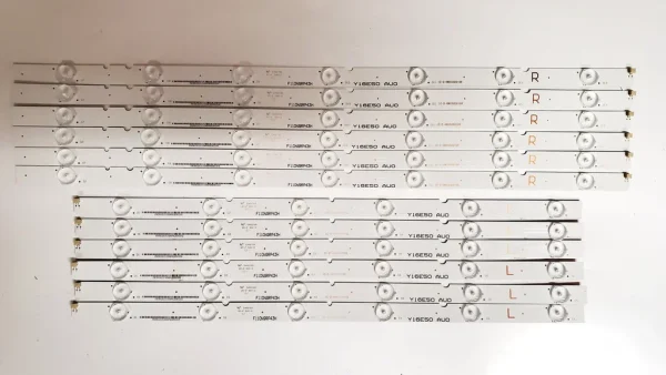 Vizio IC-D-HWX50D618R / IC-D-HWX50D618L Replacement LED Backlight Strips (12) E50U-D2 (LWZ2UGCS)
