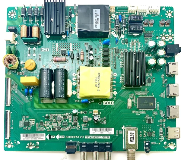 Insignia 55.50S12.2E6 Main Board/Power Supply for NS-50D510NA17
