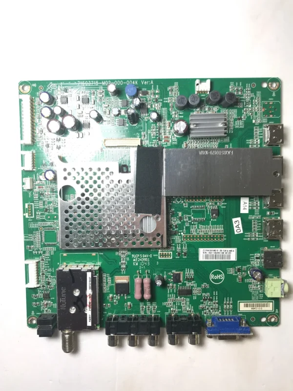 Vizio 756TXACB5K010 Main Board for E550VA