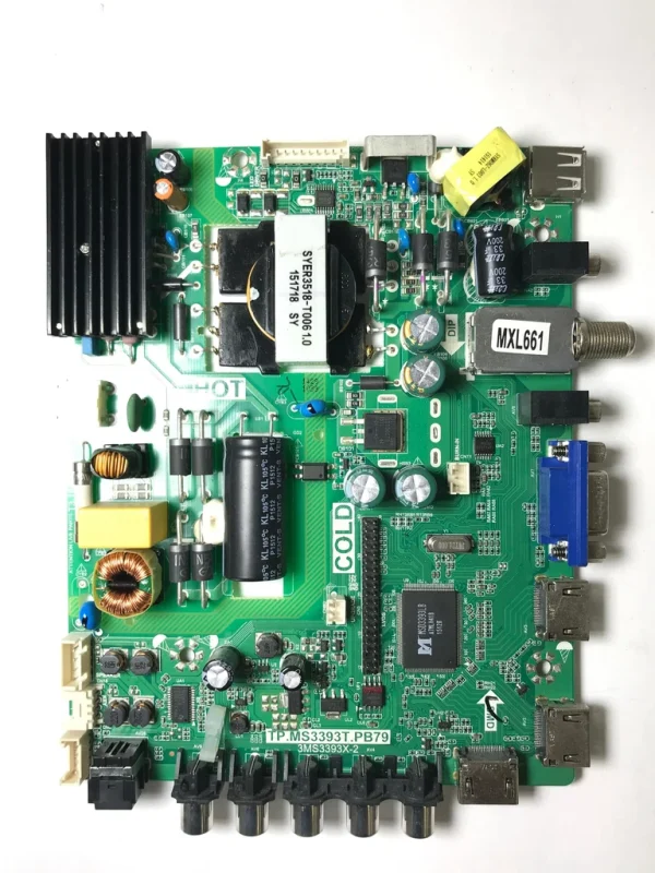 Sanyo 02-SLS39A-C005000 Main Board/Power Supply for FW42D25T