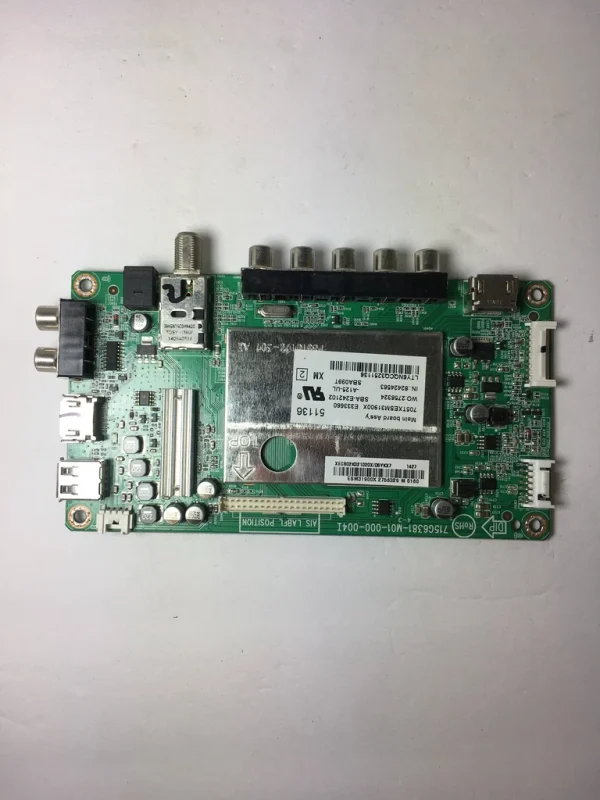 Vizio 756XECB02K021 Main Board for E390-A1