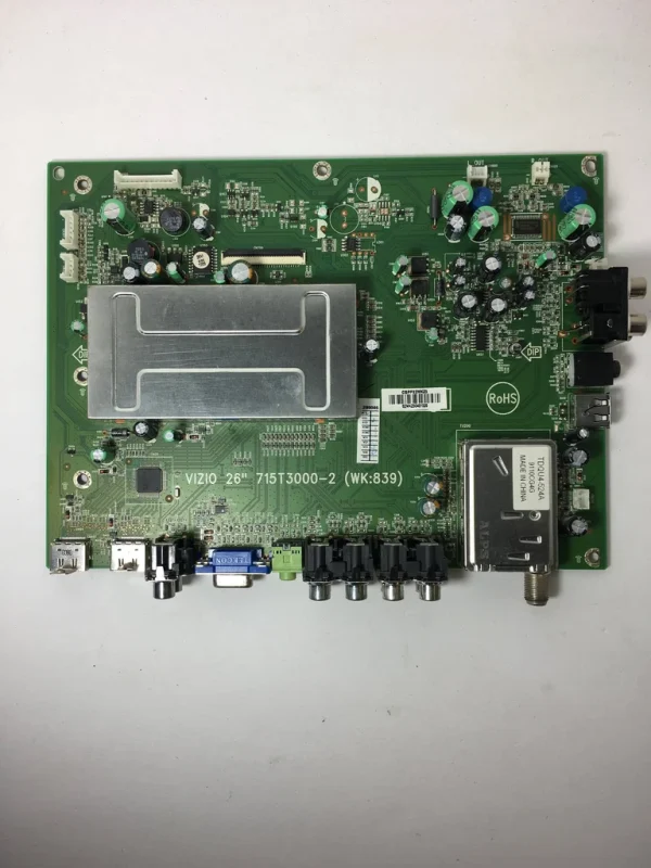 Vizio CBPF82MKZ5 (715T3000-1) Main Board for VA26LHDTV10T