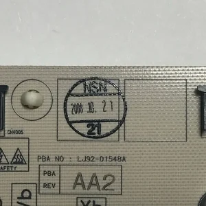 Samsung BN96-07131A (LJ92-01548A) X-Main Board - view 2