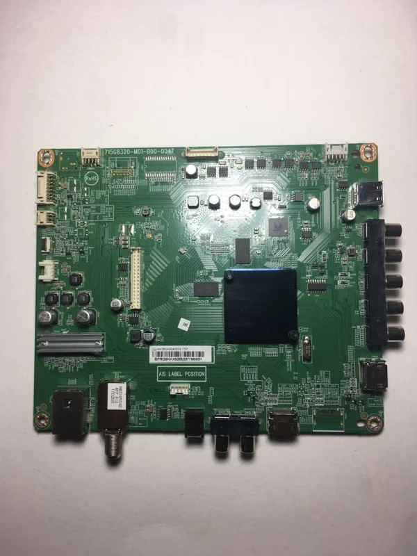 Vizio 756TXHCB02K0040 Main Board for D40F-E1 (LTTEVVAT Serial)