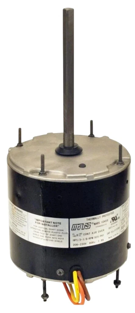 Mars 10459 Multi-Horsepower Condenser Fan Motor – 1/8-1/3 HP (Refurbed)