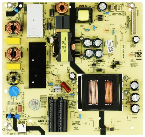Onn 514C5507M16 Power Supply / LED Board – JVC